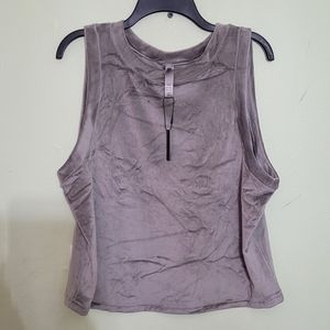 SKIMS NWT VELOUR CREW NECK TANK